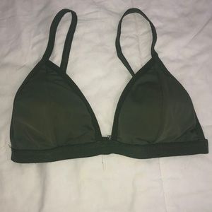 LA hearts bikini top